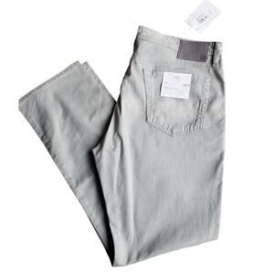 NWT AG 38X32 Adriano Goldschmied Everett SUD Slim Straight Slate Tan Agave $198